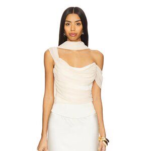 Adara Corset Top in Ivory (worn once)